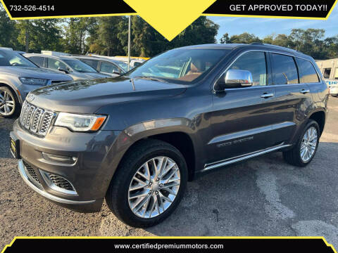 2018 Jeep Grand Cherokee for sale at Certified Premium Motors in Lakewood NJ