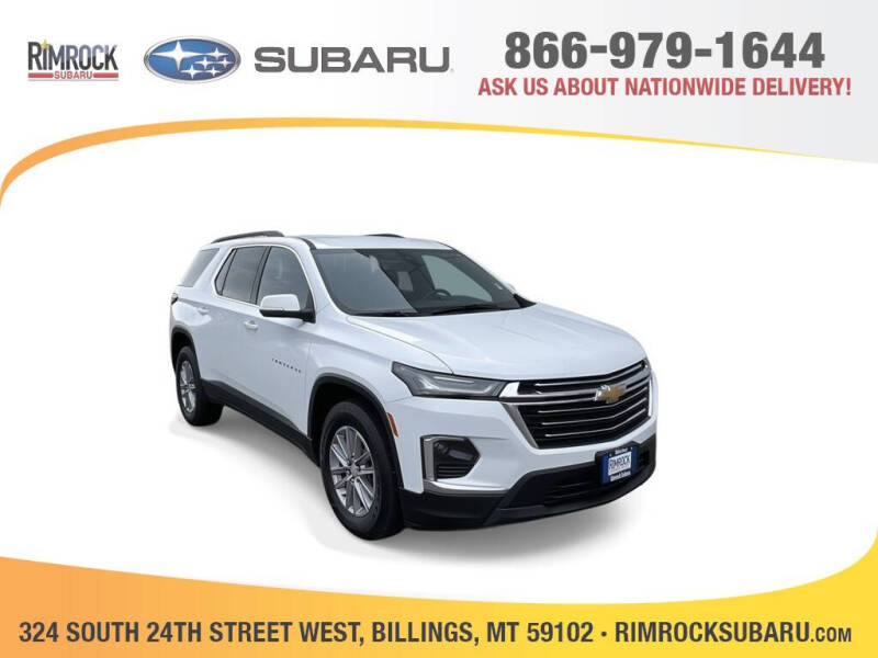 2022 Chevrolet Traverse for sale at RIMROCK SUBARU in Billings MT