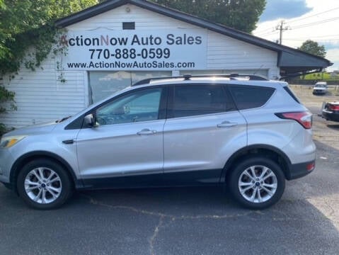 2017 Ford Escape for sale at ACTION NOW AUTO SALES in Cumming GA