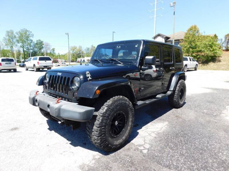 2007 Jeep Wrangler Unlimited for sale at Can Do Auto Sales in Hendersonville NC