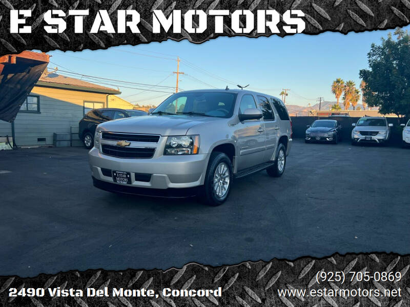 2008 Chevrolet Tahoe for sale at E STAR MOTORS in Concord CA
