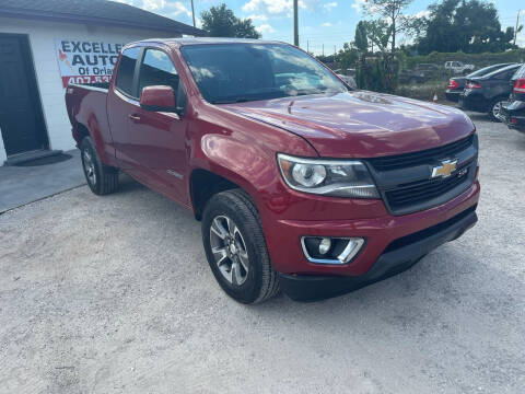 2015 Chevrolet Colorado for sale at Excellent Autos of Orlando in Orlando FL