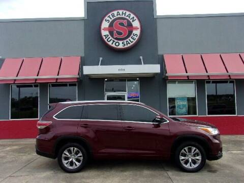 2015 Toyota Highlander for sale at Strahan Auto Sales Petal in Petal MS
