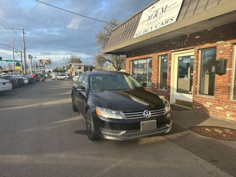 2014 Volkswagen Passat for sale at M&M Auto Sales in Portland OR