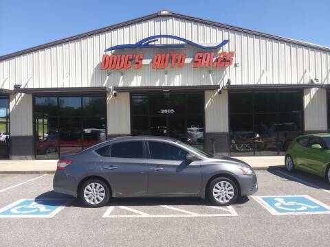 2015 Nissan Sentra for sale at DOUG'S AUTO SALES INC in Pleasant View TN
