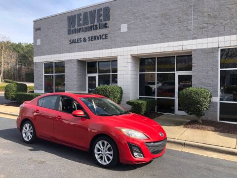 2011 Mazda MAZDA3 for sale at Weaver Motorsports Inc in Cary NC