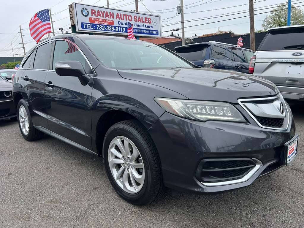 Gray 2016 Acura RDX w/Tech AWD 4dr SUV w/Technology Package 2