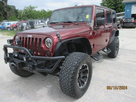 2010 Jeep Wrangler Unlimited for sale at New Gen Motors in Bartow FL