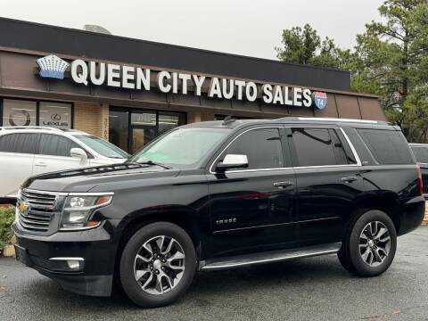 2015 Chevrolet Tahoe for sale at Queen City Auto Sales in Charlotte NC