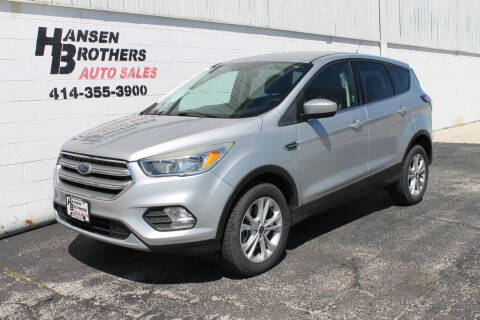 2017 Ford Escape for sale at HANSEN BROTHERS AUTO SALES in Milwaukee WI
