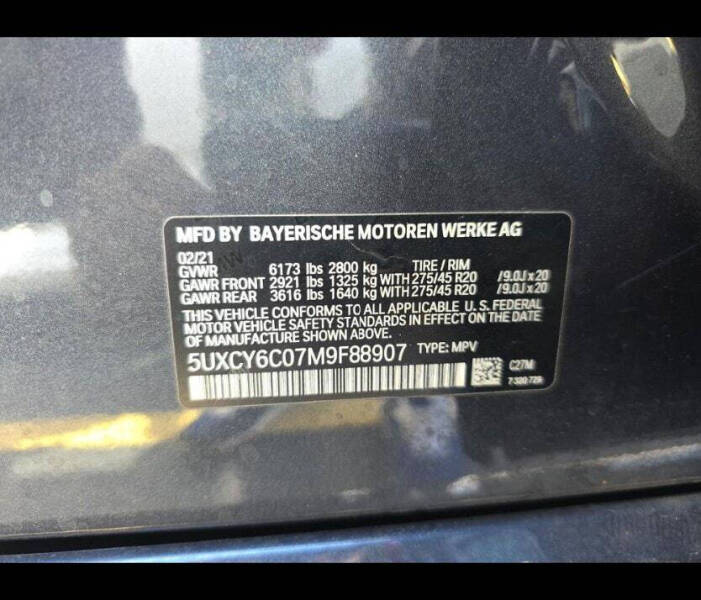 2021 BMW X6 xDrive40i