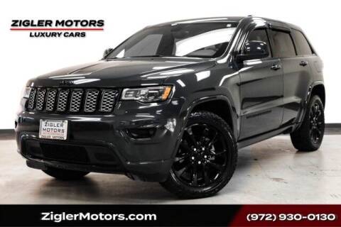 2018 Jeep Grand Cherokee for sale at Zigler Motors in Addison TX
