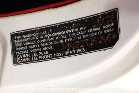 1973 Volkswagen Karmann Ghia