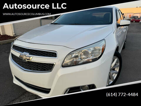 2013 Chevrolet Malibu for sale at Autosource LLC in Columbus OH