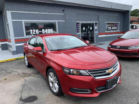 2015 Chevrolet Impala for sale at City to City Auto Sales in Richmond VA