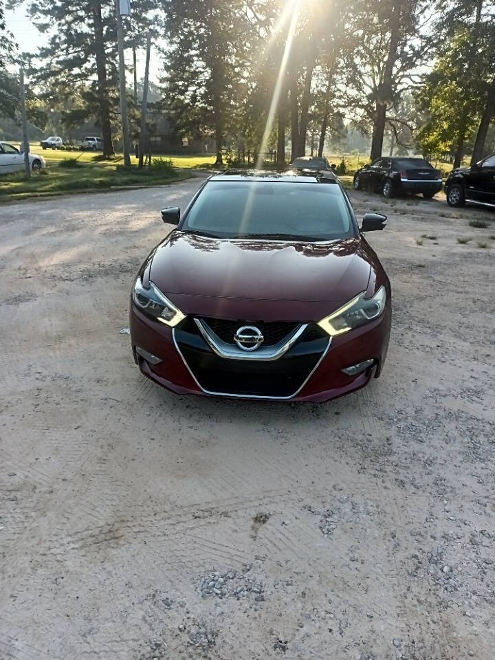 2016 Nissan Maxima for sale at GERRHA AUTO SALES in Nacogdoches, TX