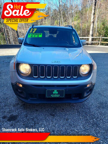 2017 Jeep Renegade for sale at Shamrock Auto Brokers, LLC in Belmont NH