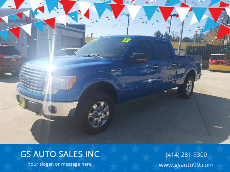2012 Ford F-150 for sale at GS AUTO SALES INC in Milwaukee WI