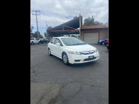 2009 Honda Civic for sale at Corona Auto Wholesale in Corona CA