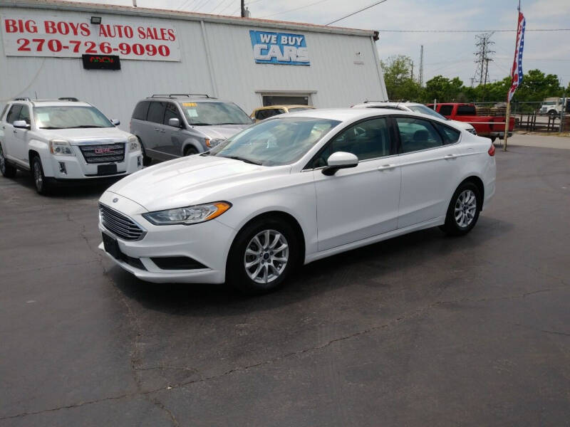 2018 Ford Fusion for sale at Big Boys Auto Sales in Russellville KY
