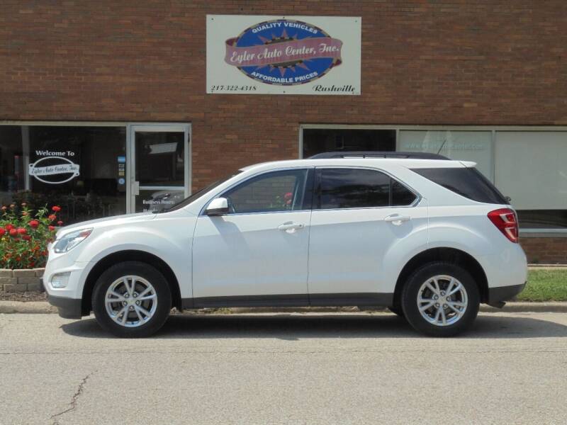 2017 Chevrolet Equinox for sale at Eyler Auto Center Inc. in Rushville IL