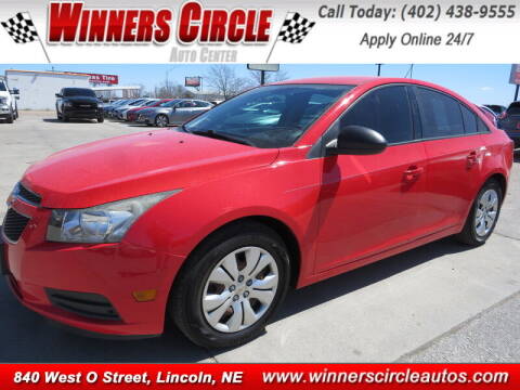 2014 Chevrolet Cruze for sale at Winner's Circle Auto Ctr in Lincoln NE