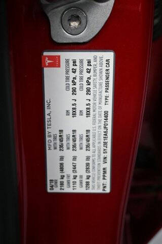2018 Tesla Model 3 Long Range