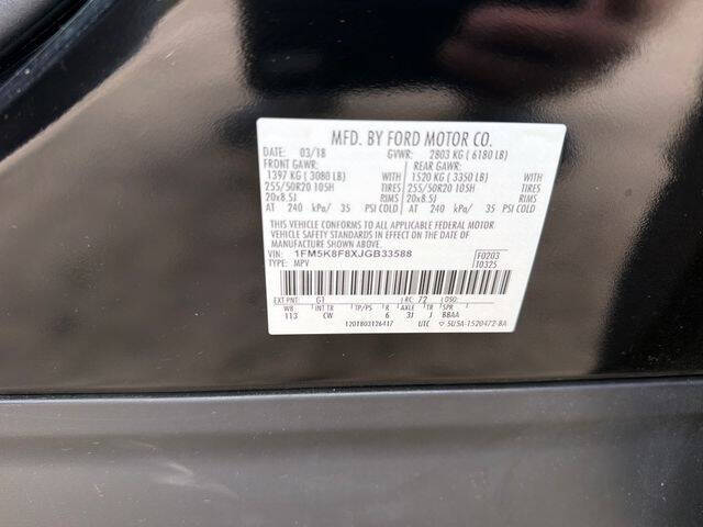 2018 Ford Explorer Limited