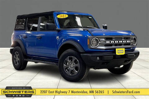 2022 Ford Bronco for sale at Schwieters Ford of Montevideo in Montevideo MN