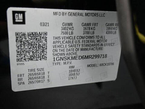 2021 Chevrolet Tahoe LS