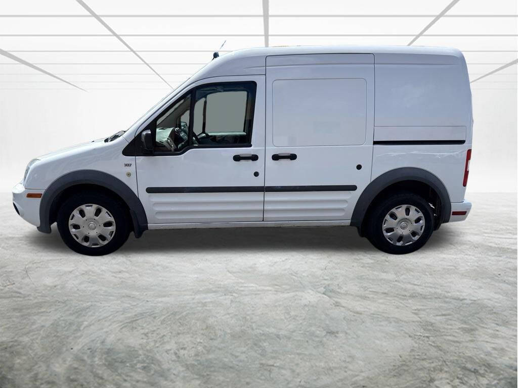 White 2012 Ford Transit Connect XLT XLT 4dr Cargo Mini-Van w/Rear Glass 2