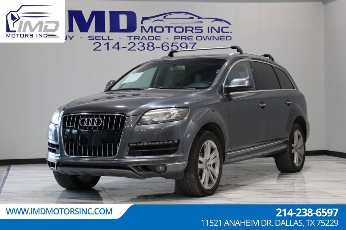 2015 Audi Q7 for sale at IMD MOTORS, INC in Dallas, TX