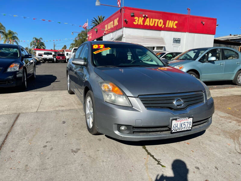 2007 Nissan Altima for sale at 3K Auto in Escondido CA