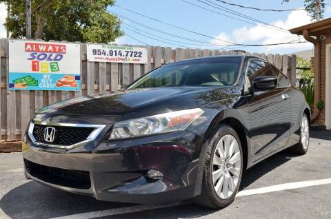 2009 Honda Accord for sale at ALWAYSSOLD123 INC in Fort Lauderdale FL