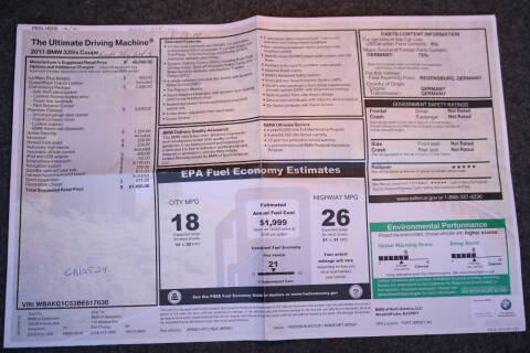 2011 BMW 3 Series 335is
