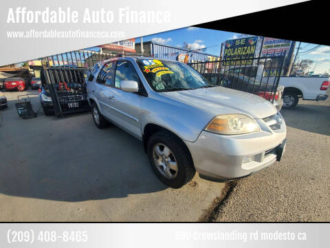 2005 Acura MDX for sale at Affordable Auto Finance in Modesto CA