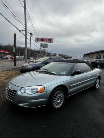 2004 Chrysler Sebring for sale at Rinaldi Auto Sales Inc in Taylor PA