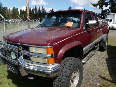 1993 Chevrolet C/K 2500 Series for sale at Sun Auto RV and Marine Sales, Inc. in Shelton WA
