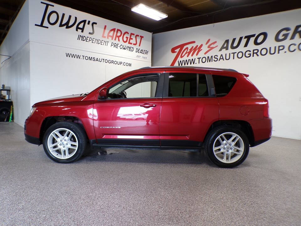 Deep Cherry Red Crystal Pearlcoat 2014 Jeep Compass Limited 4x4 Limited 4dr SUV 2