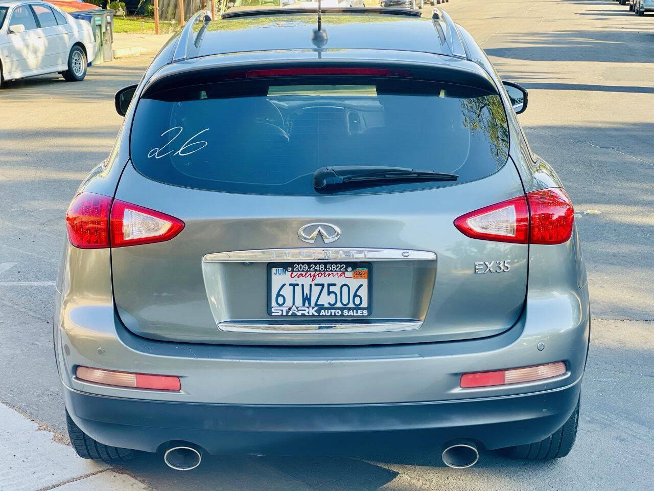 2011 INFINITI EX35 for sale at STARK AUTO SALES INC in Modesto, CA