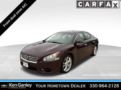 2014 Nissan Maxima for sale at Ganley Chevy of Aurora in Aurora OH