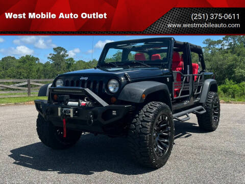 2012 Jeep Wrangler Unlimited for sale at West Mobile Auto Outlet in Mobile AL