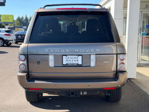 2012 Land Rover Range Rover HSE LUX