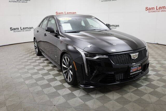 Used 2022 Cadillac CT4 V-Series Blackwing with VIN 1G6D75RP1N0410410 for sale in Bloomington, IL