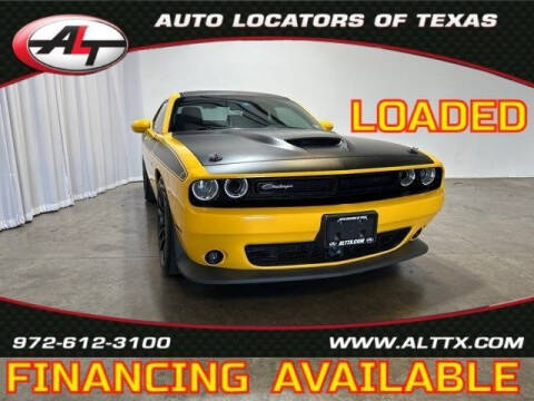 2017 Dodge Challenger for sale at AUTO LOCATORS OF TEXAS in Plano TX
