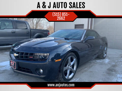 2013 Chevrolet Camaro for sale at A & J AUTO SALES in Eagle Grove IA