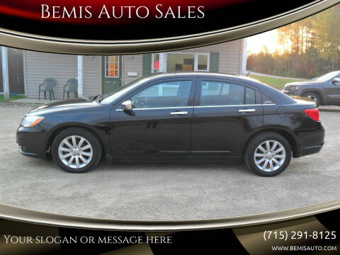 2013 Chrysler 200 for sale at Bemis Auto Sales in Crivitz WI