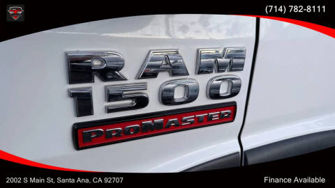 2017 RAM ProMaster 1500 118 WB