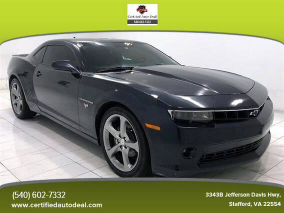 14 Chevrolet Camaro For Sale In Warrenton Va Carsforsale Com