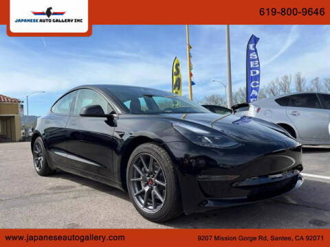 2021 Tesla Model 3 for sale at Japanese Auto Gallery Inc in Santee CA